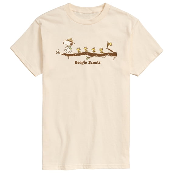 Peanuts - Beagle Scouts - Men's Short Sleeve Graphic T-Shirt