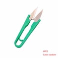 thumbnail image 1 of fashionhome 6pcs Fabric Clothing Craft Tailor Mini Scissors Sewing Snip Yarn Thread Cutter U Shape Clippers Random Color, 1 of 7