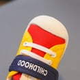 thumbnail image 6 of Ulitacool Shoes For Boys 15-18 Months Todder Stripe Print Color First Walkers Unisex Non Slip Shoes Non Slip Mesh First Fashion Dailywear Yellow, 6 of 9