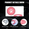 thumbnail image 4 of Yazoeia Bling Paw Car Cup Holder Coaster, 2 PCS Non-Slip Auto Cup Coasters, Shiny Crystal Rhinestone Insert Decorative Cup Mat, Universal Vehicle Interior Accessories for Most Cars (Light, 4 of 6