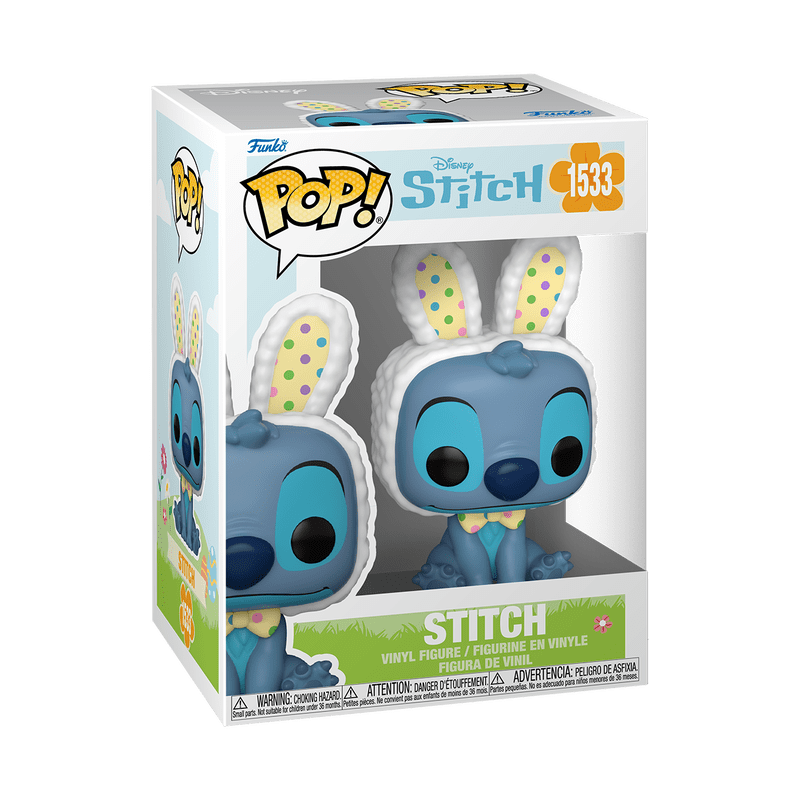 Funko Pop! Disney: Stitch - Stitch (Easter Bunny) figurine en vinyle