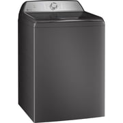 أجهزة GE 4.9 قدم مكعب غسالة تحميل علوية بيضاء مع تقنية Smarter WashTechnology و FlexDispense