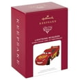 thumbnail image 5 of Hallmark QXD6492 Disney/Pixar Cars 15th Anniversary Lightning McQueen With Sound 2021 Ornament, 5 of 6
