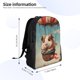 thumbnail image 4 of Fotbe Hot Air Balloon Guinea Pig Mochila de Viaje para Laptop, Mochila Ejecutiva Delgada y Resistente 15.6", 4 of 8