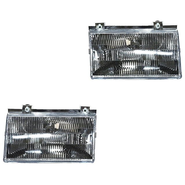 Par de Faros TYC 1992 A 1994 Ford C/ajuste