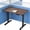 Brown, variant on Height Adjustable Stand Up Desk  Motorized Standing Table with Splice Board Design, Versatile Electric Desk for Home Office, Classroom, and Workspace