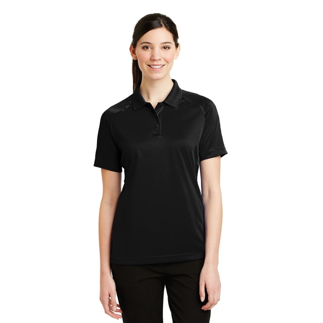 CornerStone® - Polo táctico a prueba de enganches para mujer. CS411 Piedra angular CS411