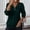 Green women winter sweater with collar a1, variant on thefmos Women's Fall Winter Collared Long Sleeve Zipper Knitted Pullover Tops Solid Basic Casual Button Down Sweaters Trendy Streetwear Fashion Clothes, Sky Blue M