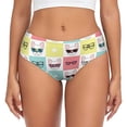 thumbnail image 1 of Fotbe Cute French Bulldog Calzones Estampados para Mujer – Ropa Interior de Algodón, Cómoda, Suave y Elástica-XX-Large, 1 of 6
