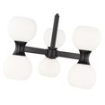 thumbnail image 3 of Z-Lite 494-6 Artemis 6 Light 18" Wide Chandelier - Black, 3 of 7