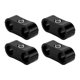 thumbnail image 1 of Abrazadera separadora de manguera Unique Bargains Adaptador de ajuste/ Herramienta separadora de tubo de línea AN4 11mm 4pcs Negro, 1 of 1