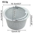 thumbnail image 1 of Mosiee For Clean Swimming Environment Skimmer Filter Basket Easy To Clean Filter Basket Cartridge Debris Collection Basket, 1 of 9