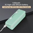 thumbnail image 2 of Mini Bag Sealer, USB Charger Potato Chip Bag Heat Sealer Capper Green, 2 of 5