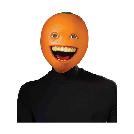  Annoying  Orange  Adult Costume Latex Mask Walmart com