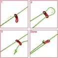 thumbnail image 6 of 4pcs Reflective Guyline Tent Rope Multifunction Runners Guy Line Cord Paracord reflective Outdoor Sports Camping Hiking, 6 of 9