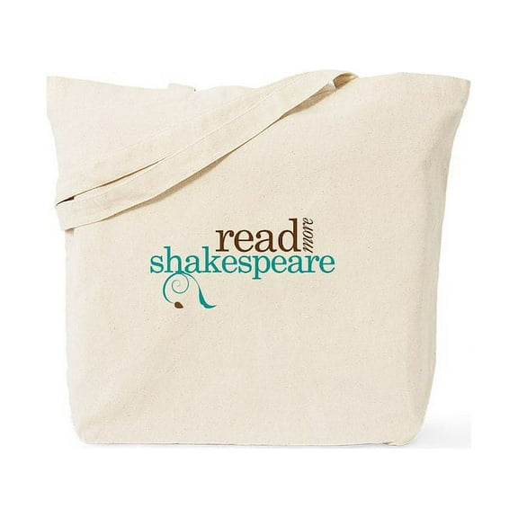 CafePress - Read More Shakespeare Tote Bag - Unisex Canvas Tote Bag, Beige, 1-Piece