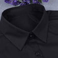 thumbnail image 5 of CAILDANL Shinywear Fake Collar Detachable Collar Blouse Half Shirts Peter Pan Collar, 5 of 7