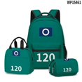 thumbnail image 1 of Mochila 3D para estudiantes, bolsa para el almuerzo, estuche para lápices, juego de 3 piezas, multifuncional, útiles escolares para niños, impermeable, duradero, varios estilos disponibles, 1 of 5