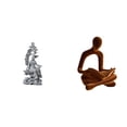 thumbnail image 1 of Estatua de Guan Yin,Estatua de Guan Yin para decoración del hogar,obra de arte artesanal,Figura de escultura Kuanyin,decoración china,regalos,Figura del pensador abstracto,Estatua de Pensador, 1 of 8