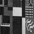 thumbnail image 1 of Ahgly Company Indoor Square Abstract Gray Modern Area Rugs, 8' Square, 1 of 4