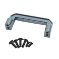 thumbnail image 3 of RC Car Servo Mount Stand Engranaje de dirección Repalces de repalte de actualización Fácil de instalar Servo Monte Soporte fijo para 1/12 12428 12423 Gris claro, 3 of 8
