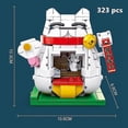 thumbnail image 4 of Tienda minorista Arquitectura Ciudad Miniatura Street View Building Blocks H kaili Sencillez, 4 of 5