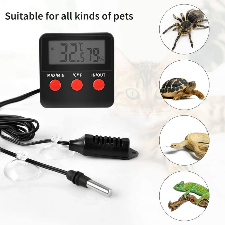 Simple Deluxe Digital Thermometer and Humidity Gauge with Remote