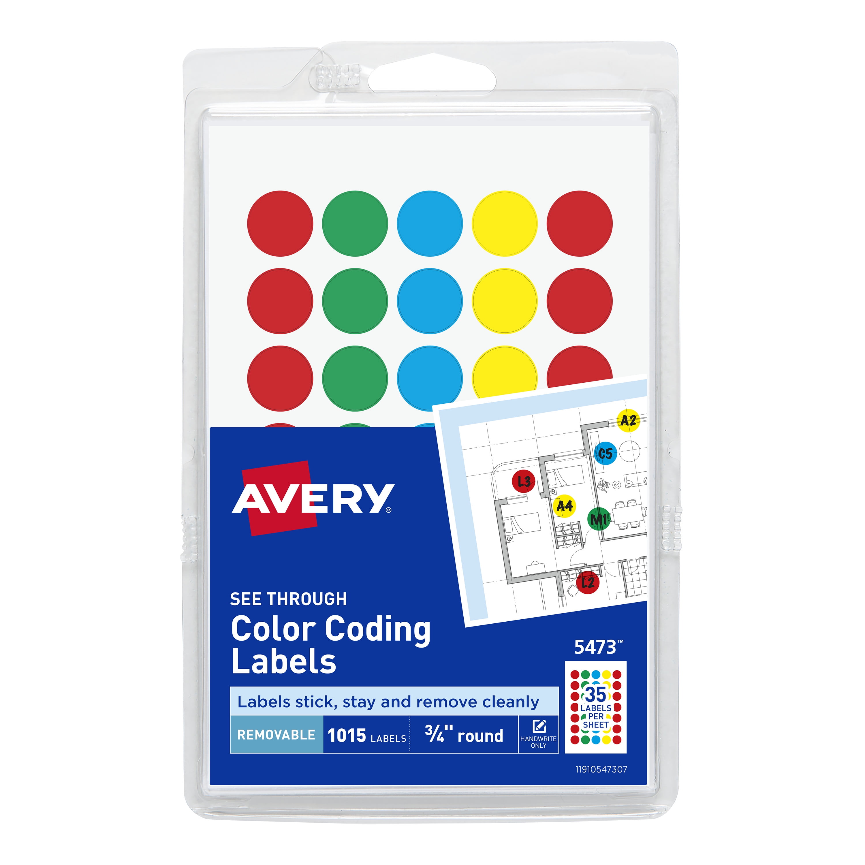 Removable A4 Sheets Stick & Peel Stickers 8 White Peelable Printer Labels 