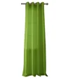 thumbnail image 3 of Gorgeous Home Linen 1 Piece Mira Faux Silk Semi-Sheer Bronze Grommet Curtain 55" x 95" Green Lime, 3 of 5