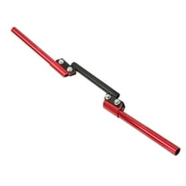 Motorcycle Handlebar 22mm Universal Adjustable Handle Bar for Sports Car Streetcar ATV Scooter Off Road Vehicle Red