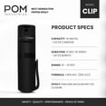 POM Police Grade Pepper Spray Portable, Tactical Design, Flip Top, 25