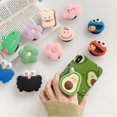 thumbnail image 2 of Soporte De Anillo De Teléfono Móvil Redondo De Dibujos Animados Universal Airbag Plegable Para iPhone XR Samsung Huawei Xiaomi Gao Jiahui unisex, 2 of 2