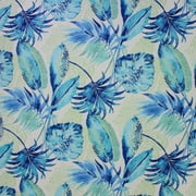 Berkshire Home 100% Polyester 54 Indoor/Outdoor Tacori Turquoise Fabric, by the Yard