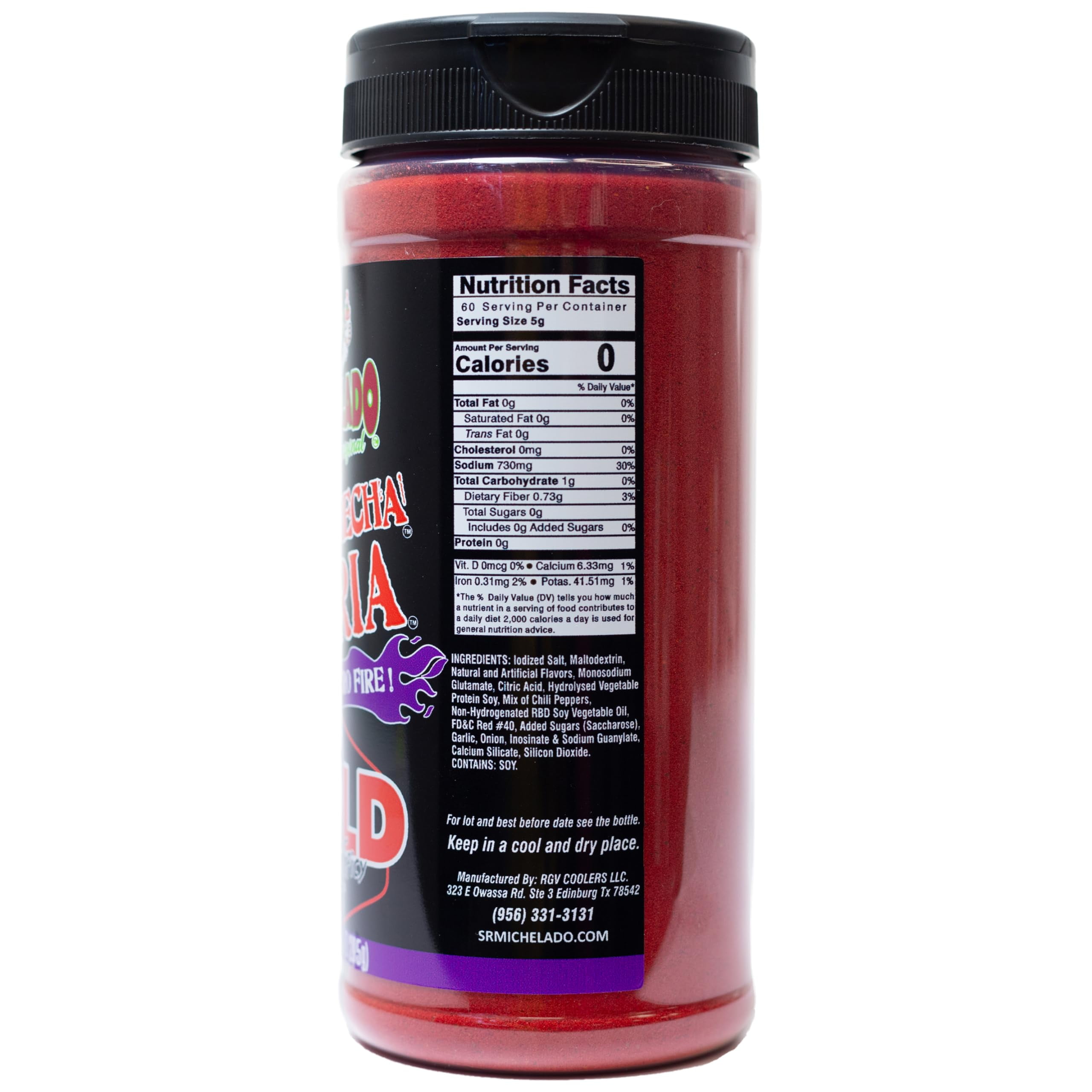 Azu-Mecha Furia BOLD SCH4&nbsp;Spice & Spicy - Sr. Michelado - Snack Seasoning - Powder for snacks, veggies, chips, carne seca, chicken, ceviche, fries, etc.