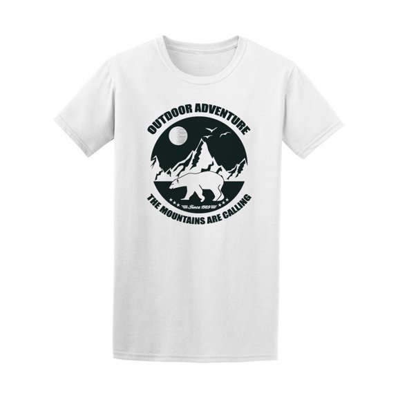 Mountains Are Calling Adventure Tee Men's -Image by Shutterstock