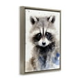 thumbnail image 3 of Stupell Industries Farmhouse Woodland Nursery Raccoon Brown Floating Frame Canvas Art, 25 x 31, by Franklyn Gregory, 3 of 8