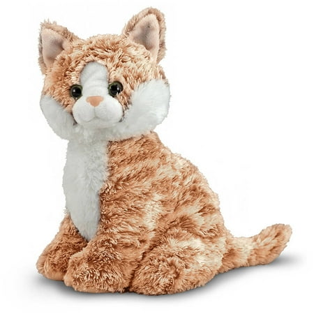 Melissa & Doug Pumpkin Tabby - Stuffed Animal Cat
