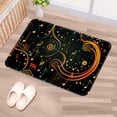 thumbnail image 5 of Note Polyester, Non-Slip, Machine Washable Outdoor Carpet Floor Rug for Door - 3x5 Feet, 5 of 6