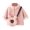 P139 Pink, variant on Tfken Coat For Girls Winter Fall Fleece Zip Up Lightweight Coats Baggy Casual Warm Toddler Soft Clothes Outdoor Size 18-24 Months Beige