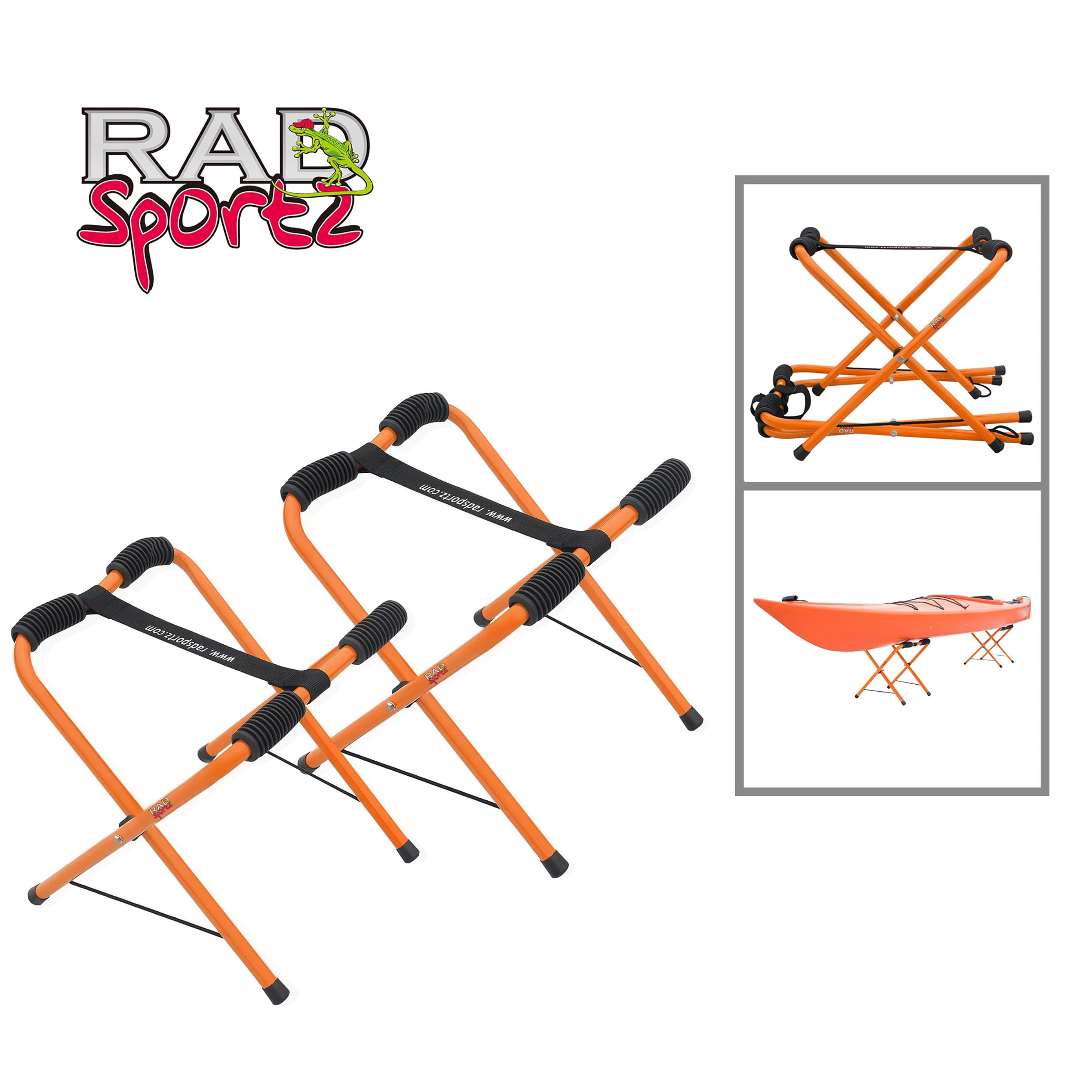 1230 RAD Sportz Portable Kayak Easy Stands Fold For Easy Storage Carry Bag Included