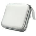 thumbnail image 3 of Estuche de Almacenamiento FLhrweasw para CD y DVD Organizador de Billetera Blanco 40 Uds, 3 of 6