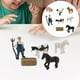 thumbnail image 3 of Figuras de animales de granja Juguetes Juguetes educativos de aprendizaje Juego de figuras de granja para 8 piezas, 3 of 9