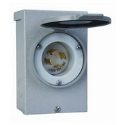 Reliance Controls Outdoor Power Inlet Box,30 Amps PB30