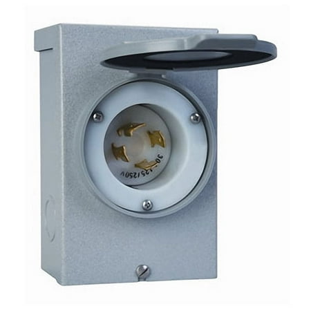 Reliance Controls Outdoor Power Inlet Box,30 Amps PB30