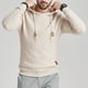 thumbnail image 5 of Sudadera con capucha para hombre Suéter con capucha de punto sólido de manga larga Pompotops  oipoqjl15114, 5 of 6
