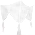 thumbnail image 1 of Mosquito Net Bed Canopy Mosquito Net Bed Canopy Four-Door Hanging Bed Square Netting Curtain with Hanging Kit Easy Installation White, 1 of 8