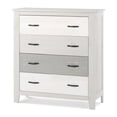 thumbnail image 1 of Commode à 4 tiroirs Long Beach de Forever Eclectic, gris marin, 1 of 4