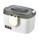 thumbnail image 5 of Caja de primeros auxilios de 2 niveles, pastillero portátil, contenedor organizador de plástico transparente para el hogar, artículos diversos para el blanco Sunnimix Contenedores de primeros auxilios, 5 of 8