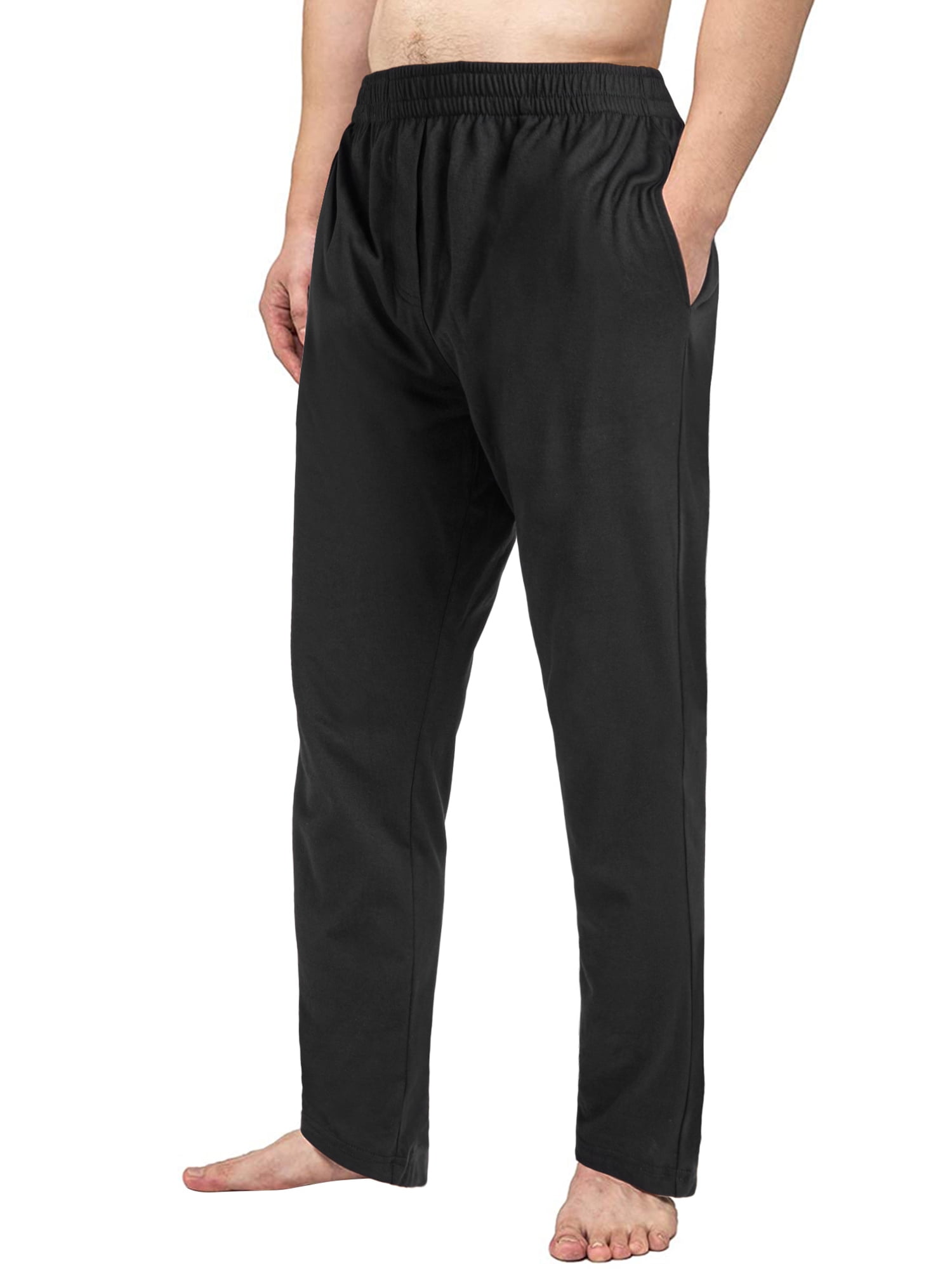 ALING Mens Soft Pant Sleep Pajama Mens Cotton Pajama Pants Mens