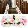 thumbnail image 3 of Faux Roses Flor Artificial Telón De Fondo Hogar / Decoración De Ramo De Oficina mayimx rosas de boda, 3 of 9